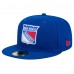 Бейсболка New York Rangers New Era Blue Core 59FIFTY Бейсболка New York Rangers New Era Blue Core 59FIFTY
