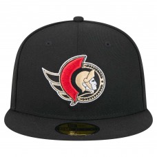 Бейсболка Ottawa Senators New Era Black Core 59FIFTY