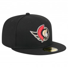 Бейсболка Ottawa Senators New Era Black Core 59FIFTY