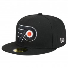 Бейсболка Philadelphia Flyers New Era Black Core 59FIFTY