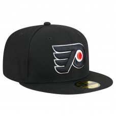Бейсболка Philadelphia Flyers New Era Black Core 59FIFTY