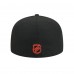 Бейсболка Philadelphia Flyers New Era Black Core 59FIFTY