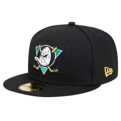 Бейсболка Anaheim Ducks New Era Black Core 59FIFTY