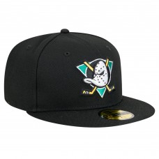 Бейсболка Anaheim Ducks New Era Black Core 59FIFTY