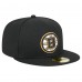 Бейсболка Boston Bruins New Era Black Core 59FIFTY