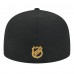 Бейсболка Boston Bruins New Era Black Core 59FIFTY