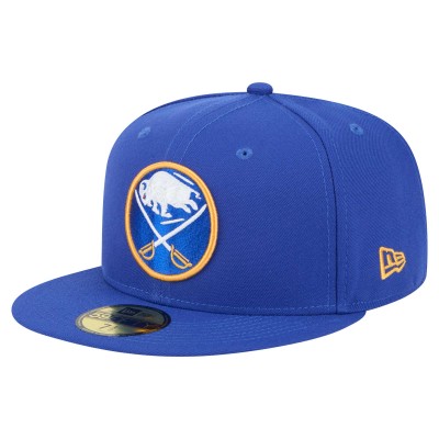 Бейсболка Buffalo Sabres New Era Royal Core 59FIFTY