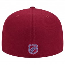Бейсболка Colorado Avalanche New Era Burgundy Core 59FIFTY