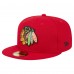 Бейсболка Chicago Blackhawks New Era Red Core 59FIFTY Бейсболка Chicago Blackhawks New Era Red Core 59FIFTY