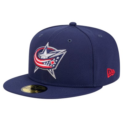 Бейсболка Columbus Blue Jackets New Era Navy Core 59FIFTY