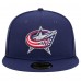 Бейсболка Columbus Blue Jackets New Era Navy Core 59FIFTY