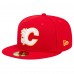Бейсболка Calgary Flames New Era Red Core 59FIFTY