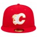 Бейсболка Calgary Flames New Era Red Core 59FIFTY