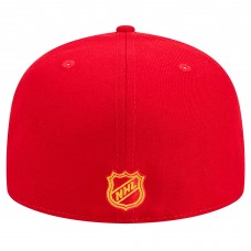 Бейсболка Calgary Flames New Era Red Core 59FIFTY