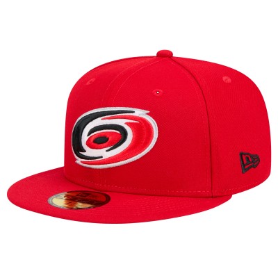 Бейсболка Carolina Hurricanes New Era Red Core 59FIFTY