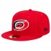 Бейсболка Carolina Hurricanes New Era Red Core 59FIFTY