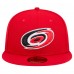 Бейсболка Carolina Hurricanes New Era Red Core 59FIFTY