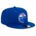 Бейсболка Edmonton Oilers New Era Royal Core 59FIFTY