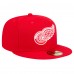 Бейсболка Detroit Red Wings New Era Red Core 59FIFTY