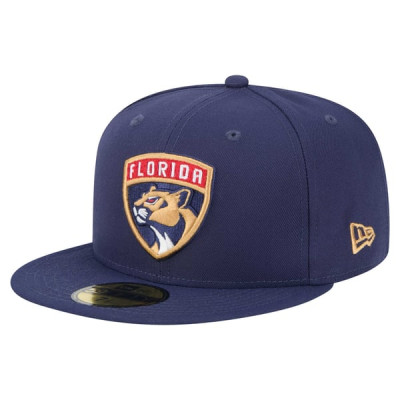 Бейсболка Florida Panthers New Era Navy Core 59FIFTY