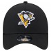 Бейсболка Pittsburgh Penguins New Era Black Core A-Frame 9FORTY