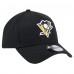 Бейсболка Pittsburgh Penguins New Era Black Core A-Frame 9FORTY