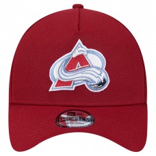 Бейсболка Colorado Avalanche New Era Burgundy Core A-Frame 9FORTY