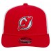 Бейсболка New Jersey Devils New Era Red Core Trucker 9SEVENTY Stretch-Snap