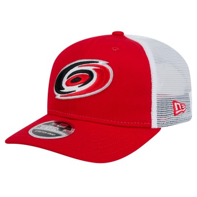 Бейсболка Carolina Hurricanes New Era Red Core Trucker 9SEVENTY Stretch-Snap