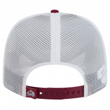 Бейсболка Colorado Avalanche New Era Burgundy Core Trucker 9SEVENTY Stretch-Snap