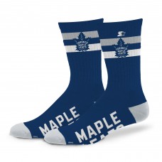 Unisex Toronto Maple Leafs Starter Team Color Two-Stripe Crew Socks
