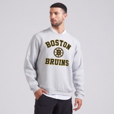 Boston Bruins lululemon Heathered Core Ultra Light Grey Steady State Crew