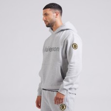 Толстовка Boston Bruins lululemon Heathered Silver Drop Steady State