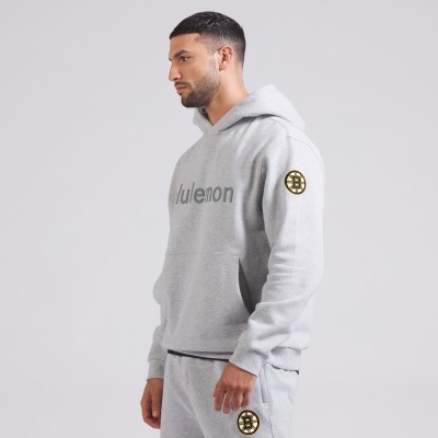 Толстовка Boston Bruins lululemon Heathered Silver Drop Steady State