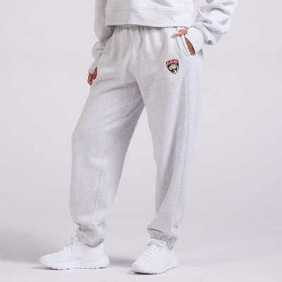 Женская Florida Panthers lululemon Heathered Core Ultra Light Grey Scuba Mid-Rise Oversized Joggers