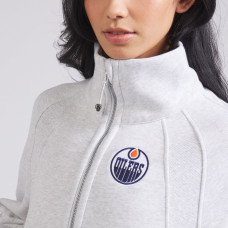 Женская пуловер Edmonton Oilers lululemon Heather Gray Scuba Oversized Женская пуловер Edmonton Oilers lululemon Heather Gray Scuba Oversized