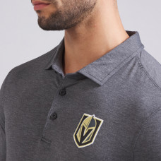 Поло Vegas Golden Knights lululemon Heather Black Evolution