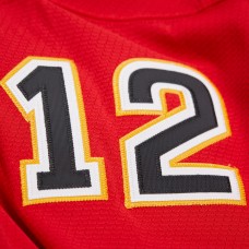 Calgary Flames Jarome Iginla Mitchell & Ness Red 2003-04 Power Play Jersey
