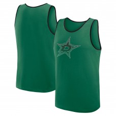 Dallas Stars Logo Athletic Kelly Green Unmatched Success Tank Top