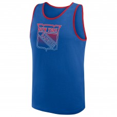 New York Rangers Logo Athletic Blue Unmatched Success Tank Top New York Rangers Logo Athletic Blue Unmatched Success Tank Top