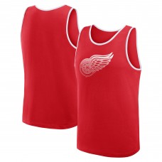 Detroit Red Wings Logo Athletic Red Unmatched Success Tank Top