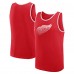 Detroit Red Wings Logo Athletic Red Unmatched Success Tank Top