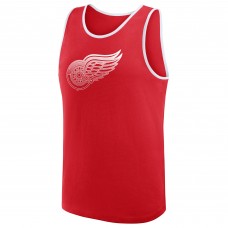 Detroit Red Wings Logo Athletic Red Unmatched Success Tank Top