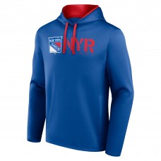 Толстовка New York Rangers Logo Athletic Blue Head Start Толстовка New York Rangers Logo Athletic Blue Head Start