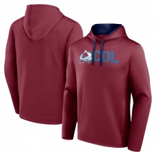 Толстовка Colorado Avalanche Logo Athletic Burgundy Head Start
