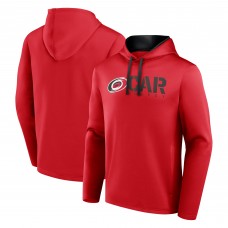 Carolina Hurricanes Logo Athletic Red Head Start Pullover Hoodie