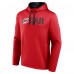 Carolina Hurricanes Logo Athletic Red Head Start Pullover Hoodie
