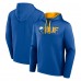 Buffalo Sabres Logo Athletic Royal Head Start Pullover Hoodie
