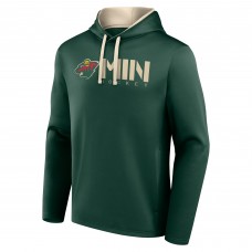 Толстовка Minnesota Wild Logo Athletic Green Head Start