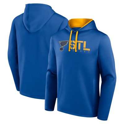 St. Louis Blues Logo Athletic Blue Head Start Pullover Hoodie